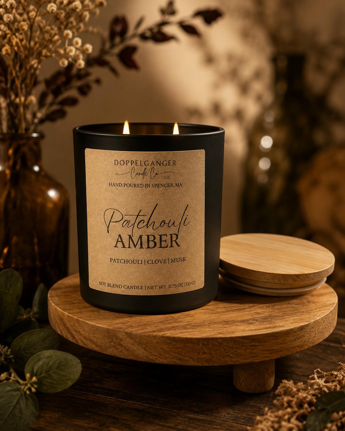 Patchouli Amber Candle
