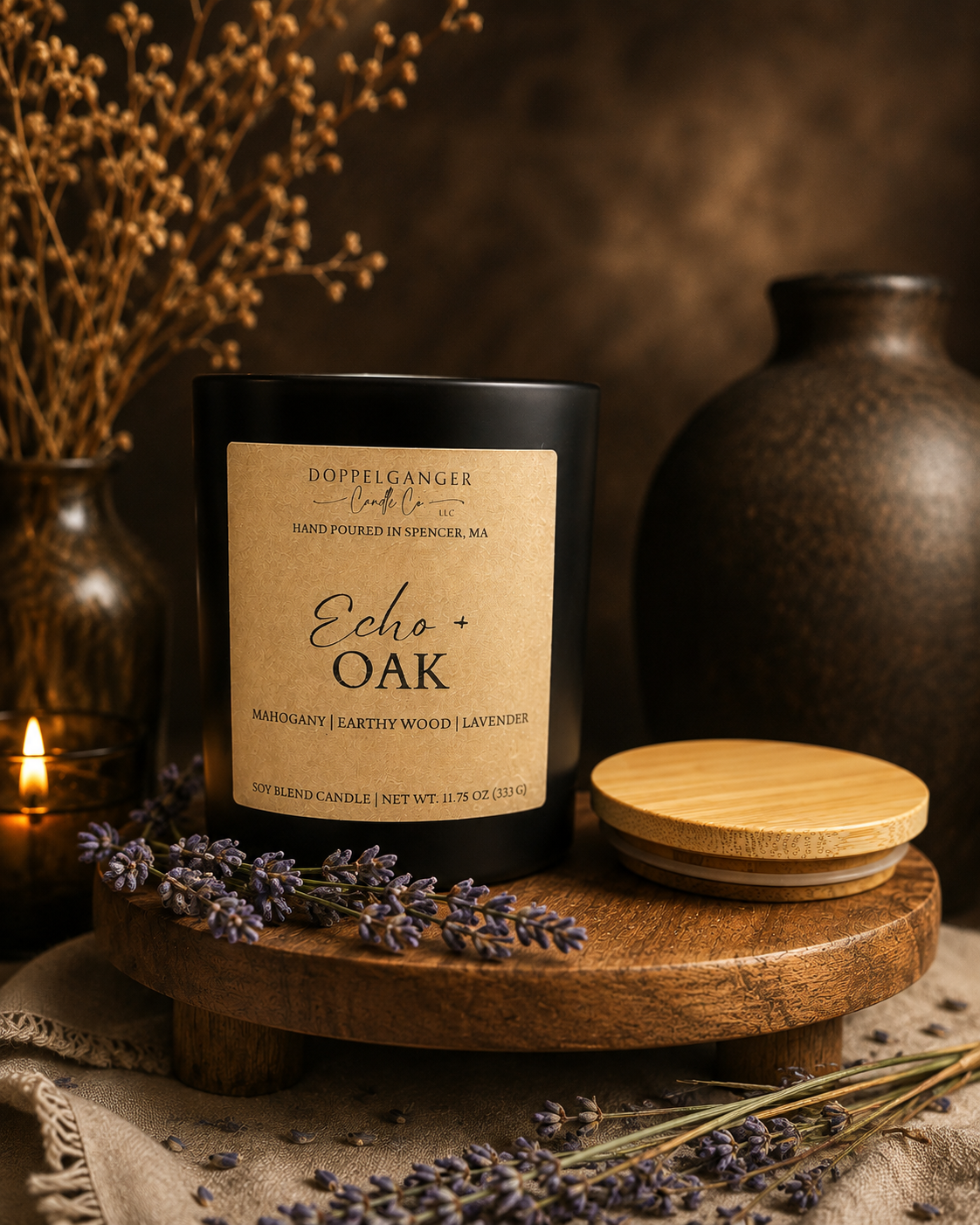 Echo + Oak Candle