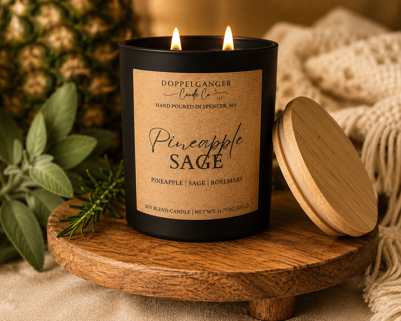 Pineapple Sage Candle
