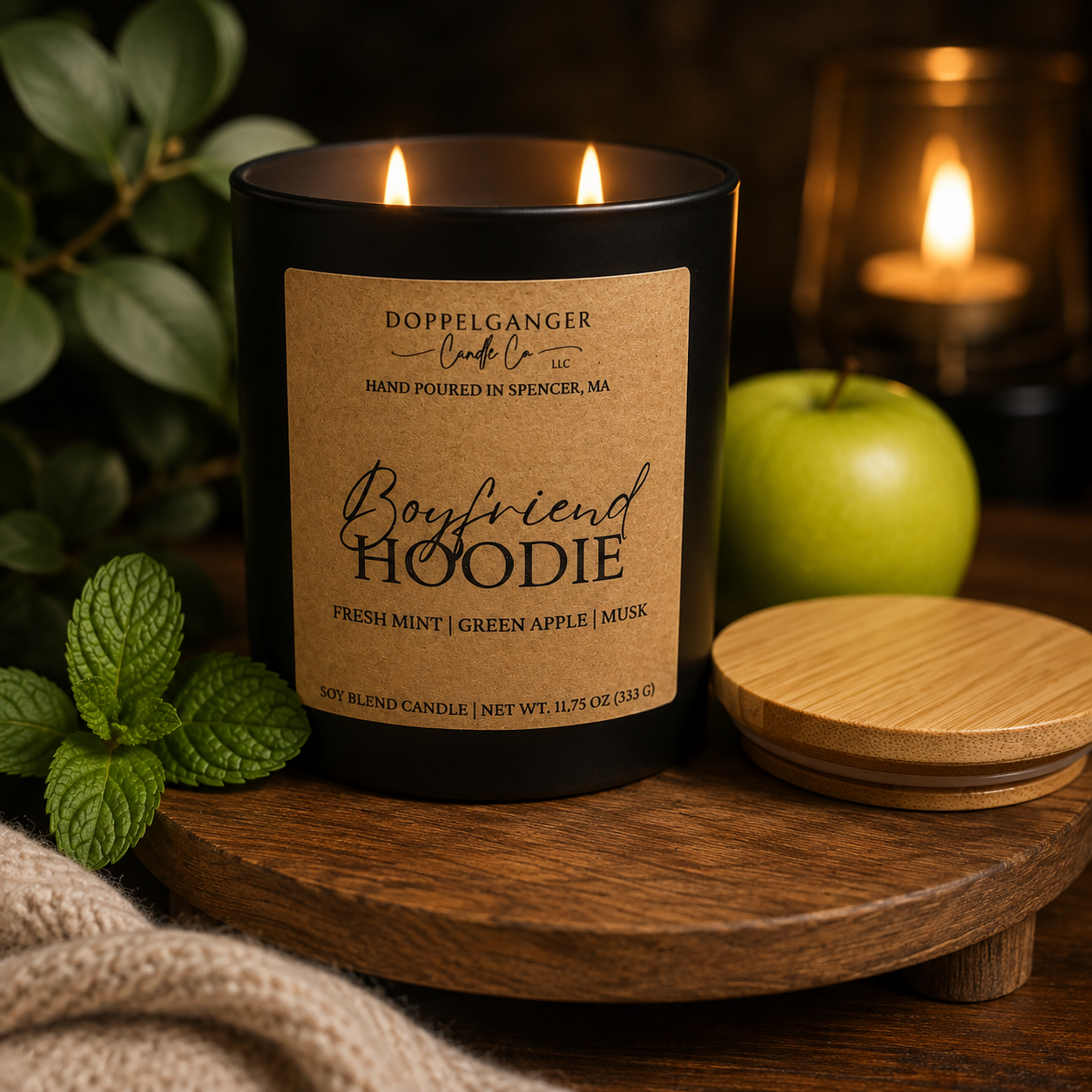 Boyfriend Hoodie Candle