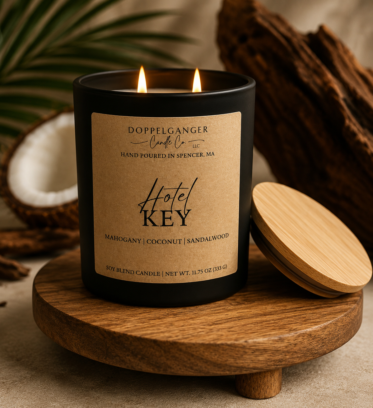 Hotel Key Candle