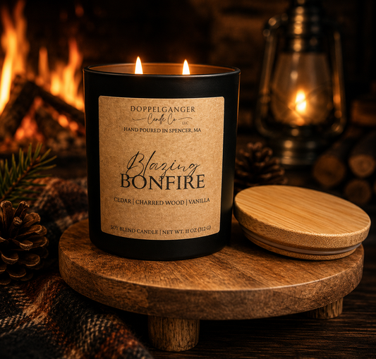 Blazing Bonfire Candle