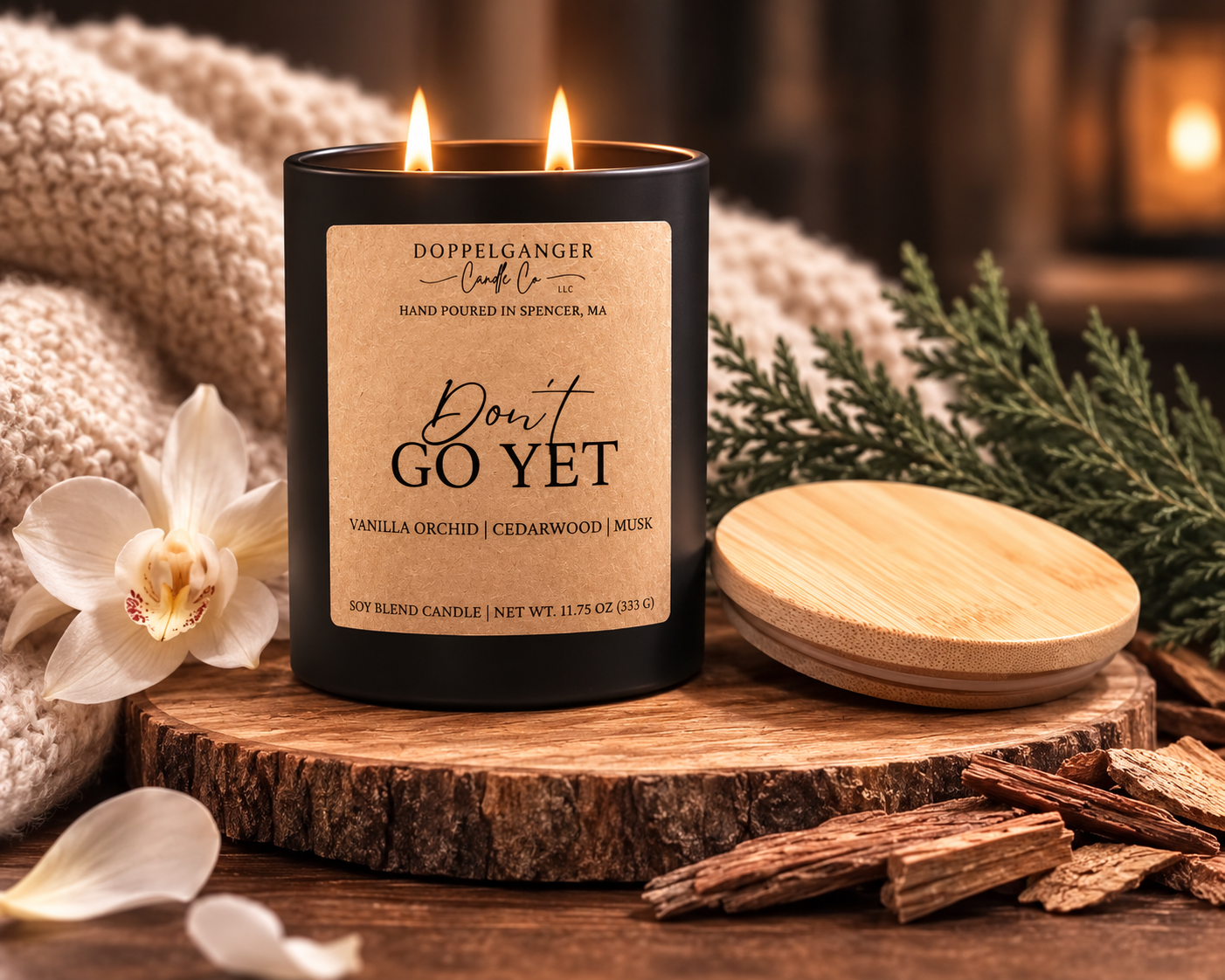 Don't Go Yet Candle
