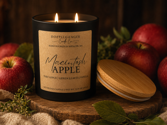 Macintosh Apple Candle