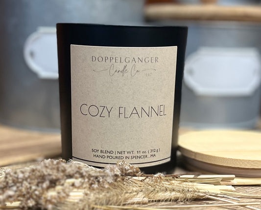 Cozy Flannel Candle