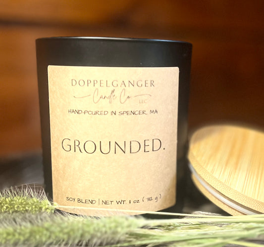 GROUNDED. Candle