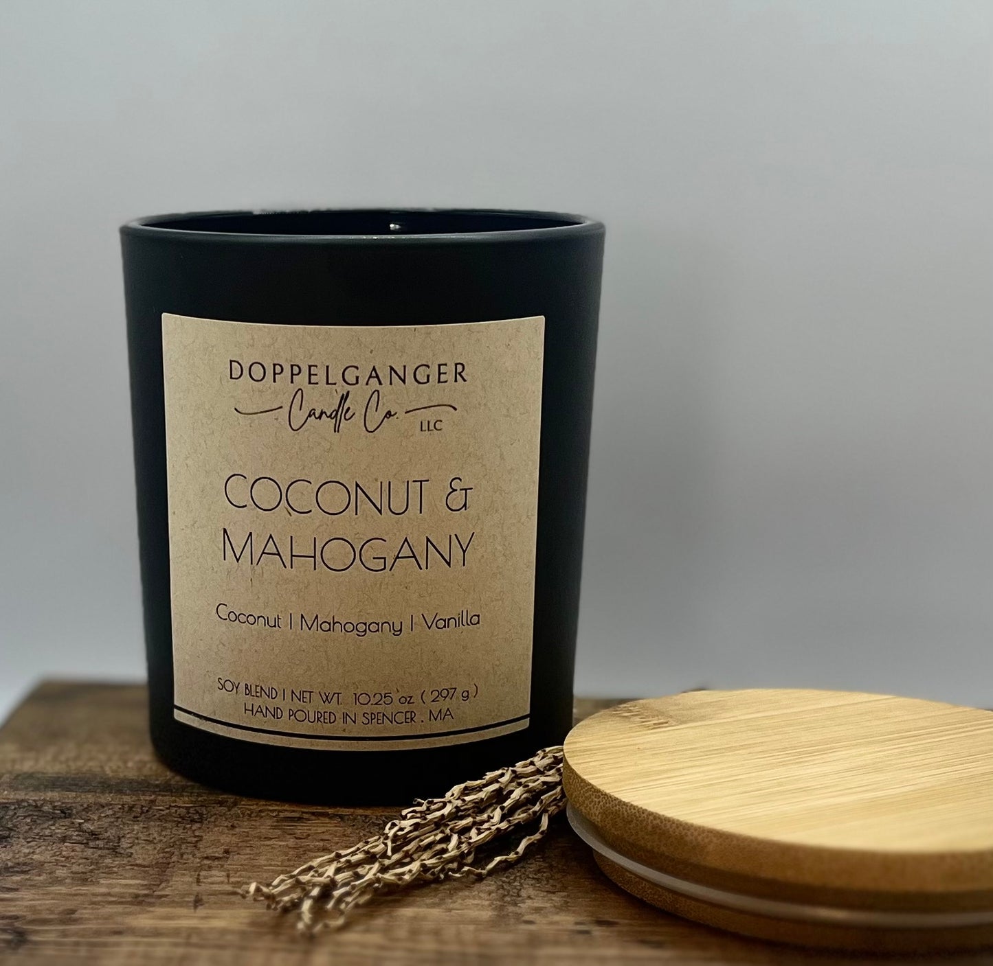 Coconut & Mahogany Candle