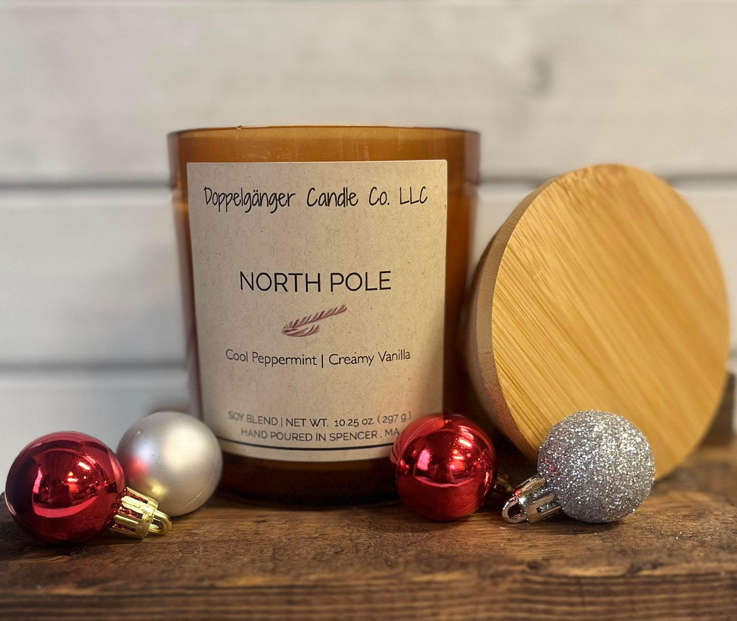 North Pole Candle